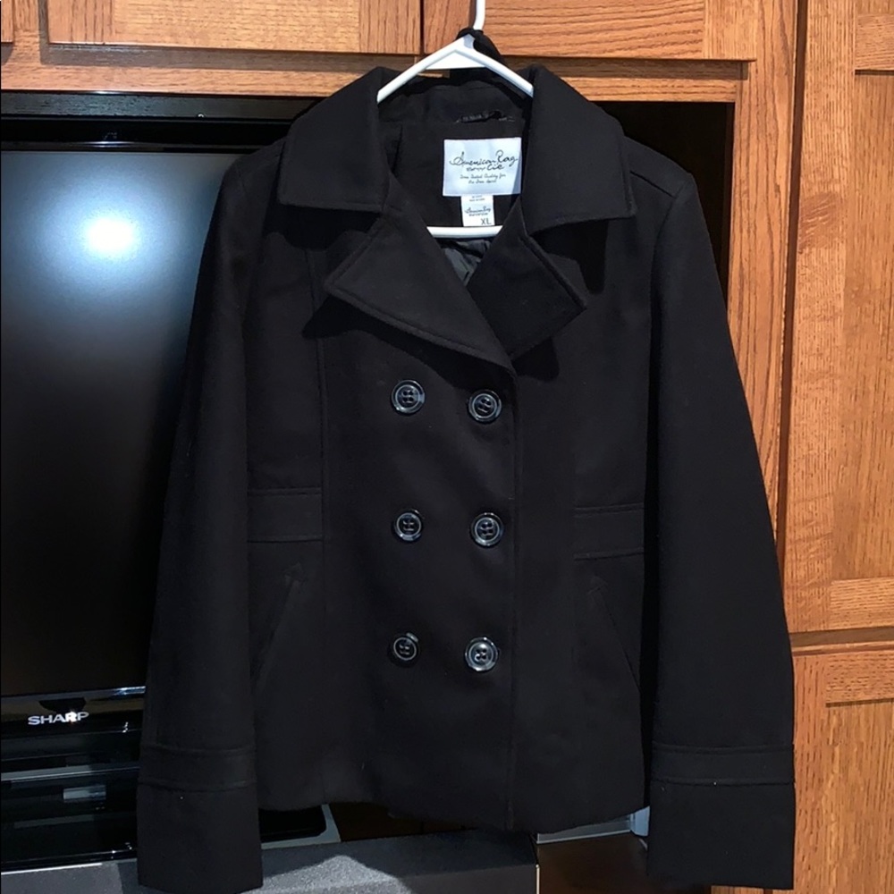 Black Pea Coat